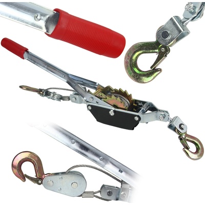 Kladkostroj vyprošťovací 2t 2-zubý MAR-POL M80742 – Zboží Dáma