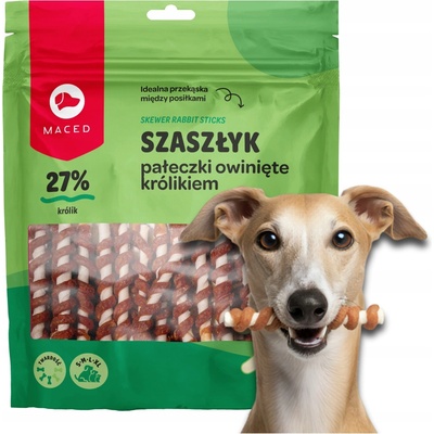 Maced Maškrta Špíz hovädzie tyčinky s králikom 500 g