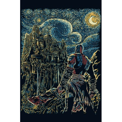 Plagát, Obraz - Starry Olympus, 26.7 × 40 cm