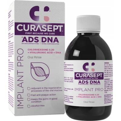Curasept bez alkoholu s chlórhexidínom 200 ml