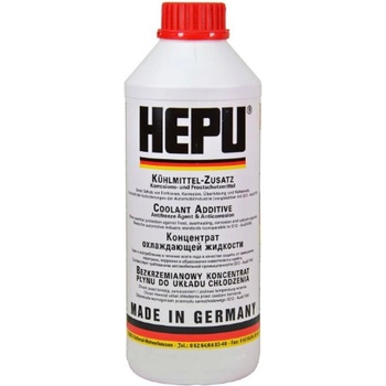 HEPU Антифриз Червен hepu g12 концентрат - 1.5 Литра - p999 (hepu red g12 1.5l)
