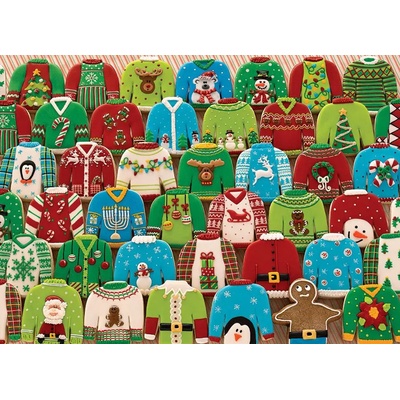 Cobble Hill - Puzzle Ugly Xmas sweaters - 1 000 piese