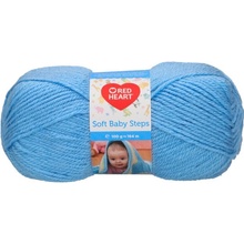 Red Heart Soft Baby Steps 00007 Light Blue Pletací příze