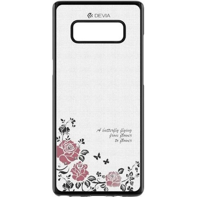 DEVIA Калъф с Камъни Swarovski за Samsung Note 8, Devia Joyous Case, Черен (6938595304576)