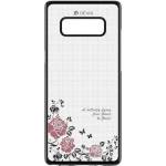 DEVIA Калъф с Камъни Swarovski за Samsung Note 8, Devia Joyous Case, Черен (6938595304576)