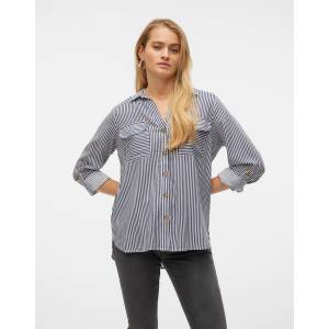 VERO MODA Дамска риза с дълги ръкави бяла Vero Moda | Sin Byal | ЖЕНИ | S