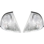  Кристални мигачи до фара bmw e46 комби (98-01) - хром