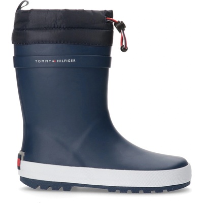 Tommy Hilfiger Tommy Rain Boot In34 - Blue 800