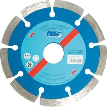 Magg Diamantový kotouč segmentový 230 mm DKS230