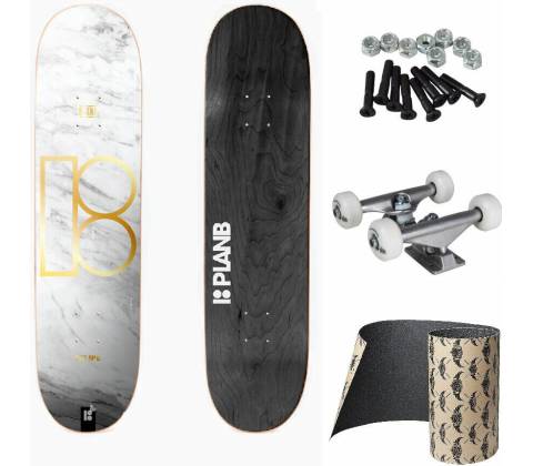 PLAN B White Marble Gustavo