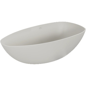 Mexen Imola свободно стояща вана от конгломерат 170 x 88 cm, матов бетон - 57281708561 (57281708561)