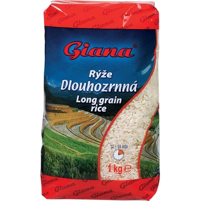 Giana rýže dlouhozrnná 1 kg