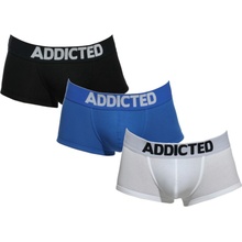 Addicted boxerky viacfarebné 3 pack