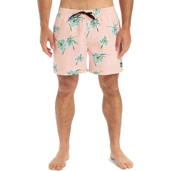 Quiksilver Бански гащета Quiksilver Everyday Straight Volley 15´´ swimming shorts - Pink (Peach Parfait Backyards)