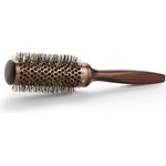 BraveHead Vintage Maple Hot Curling Round Brush 35 mm