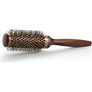 BraveHead Vintage Maple Hot Curling Round Brush 35 mm
