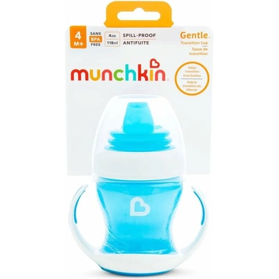 Munchkin hrnček pre prvý dúšky 118 ml modrý