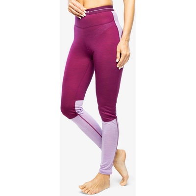 ICEBREAKER W 125 ZoneKnit Leggings GO BERRY/PURPLE GAZE/CB