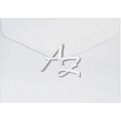 Galeria Papieru obálka C6 150g/10ks Pearl Bílá diamantově