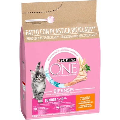 Purina One Bifensis Junior kura 2 x 2,8 kg