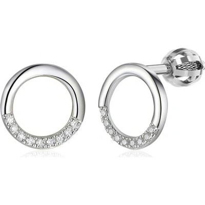 Gems, Peckové náušnice Emory, bílé zlato s brilianty, 585-38-3-1604.1B00.0.00.HSI.000.05