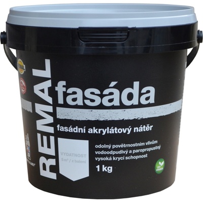 REMAL FASADA - fasádna farba 1 kg biela