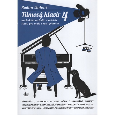 Filmov klavír aneb melodie z velkch film pro mal pianisty 4 Radim Linhart 1435804 – Zboží Mobilmania