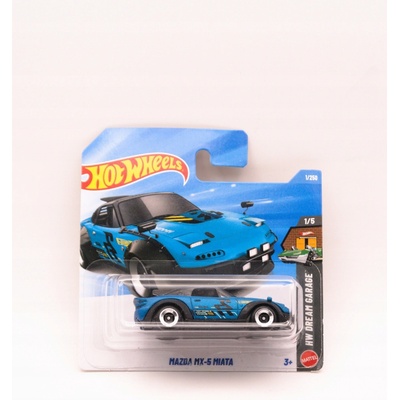 Mattel Hot WHEELS Mazda MX-5 Miata Modrá