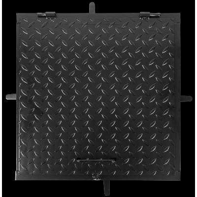 Poklop MC80, 800x800 mm, kanálový,čierny, max.150 kg