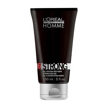 L'Oréal Homme Strong Gel pro velmi silnou fixaci 150 ml