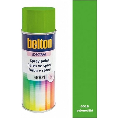 Belton Spray 400 ml RAL 6018 žltozelená