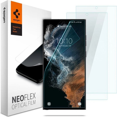 Spigen 2x Защитно фолио за Samsung Galaxy S22 Ultra от Spigen Neo Flex - Прозрачни (8809811857269)