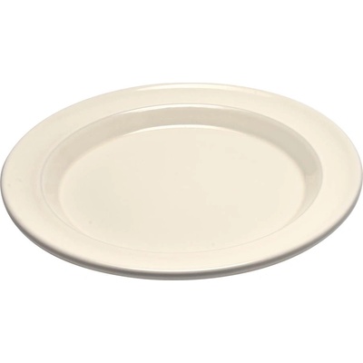 Emile Henry 28 см керамична основна чиния в цвят екрю emile henry