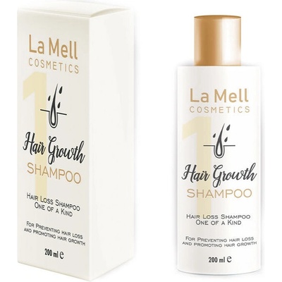 La Mell Cosmetics Подхранващ шампоан за бърз растеж на косата La Mell hair Gouwth Shampoo 200мл