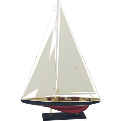 SEA Club Plachetnice, dřevo s látkovými plachtami, D: 60cm, V: 86cm 5189