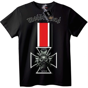 NOONEBRAND Тениска Кръст 1975-2015 на Motörhead - 5XL, White