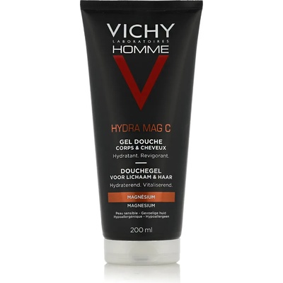Vichy Homme Hydra Mag C Shower Gel Body & Hair 200 ml