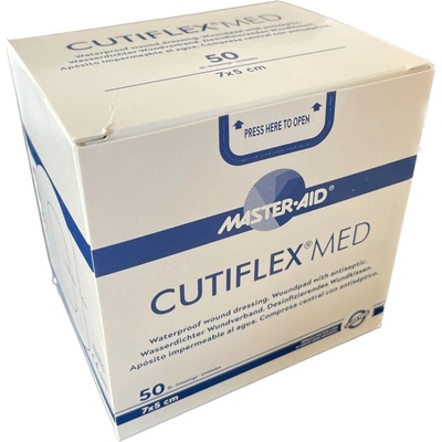 Master Aid () CUTIFLEX MED Rychloobvaz voděodolný 7x5cm 50 ks