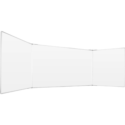ekoTAB Školní tabule na fixy TRIPTYCH 200 x 120 cm