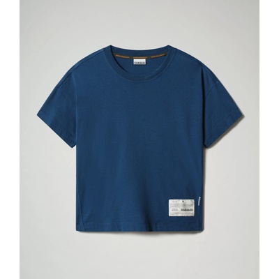 Napapijri Дамска тениска s-honolulu ss w - poseidon blue - xl (np0a4f4eb2e)