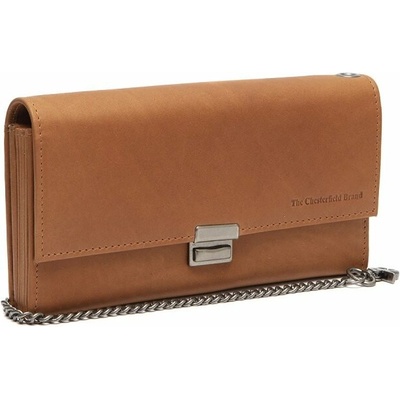 Kožená kasírka Chesterfield Bora C08.046231 koňak