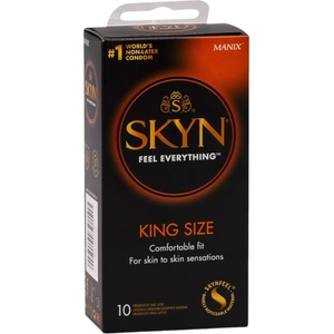Manix SKYN - презерватив XXL без латекс - 10 броя - desirel