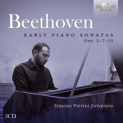 Ludwig van Beethoven - Early Piano Sonatas Op. 2, 7, 10 (Simone Pierini) CD