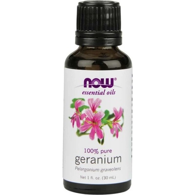 Now Essential Oil 100% Geranium 30 ml
