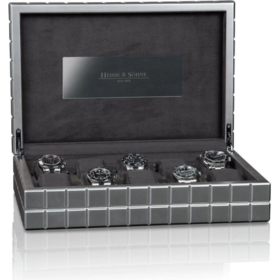 Heisse & Söhne 70019-210.166.50 HS Dover 10 Silber / Anthrazit