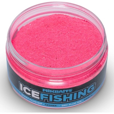 Mikbaits Sypký Fluo Dip Ice Fishing Cesnak 100 ml