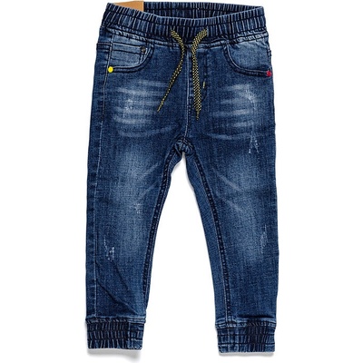 JOYCE Chlapecké rifle s gumou v pase JOYCE modrá