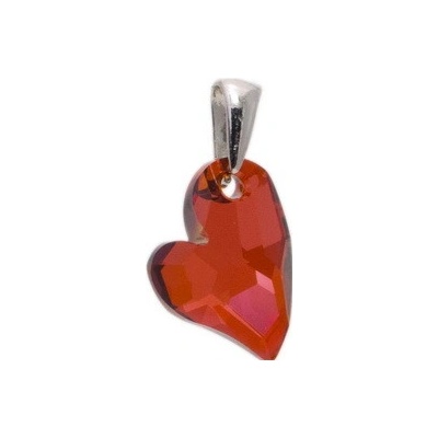 iŠperky Strieborný prívesok srdiečko Swarovski ID|108318