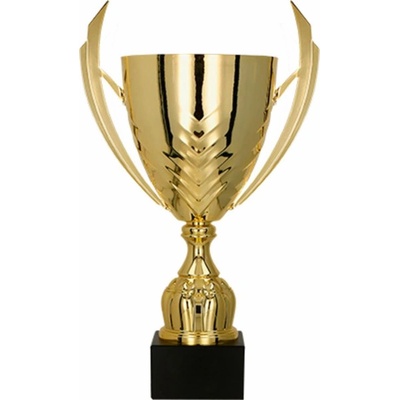 Kovový pohár Zlatý 30 cm 10 cm