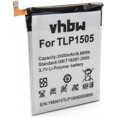 VHBW Батерия за Wiko Ridge, 2400 mAh (800113160)